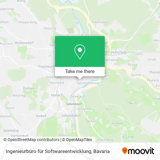 Карта Ingenieurbüro für Softwareentwicklung