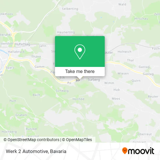 Карта Werk 2 Automotive