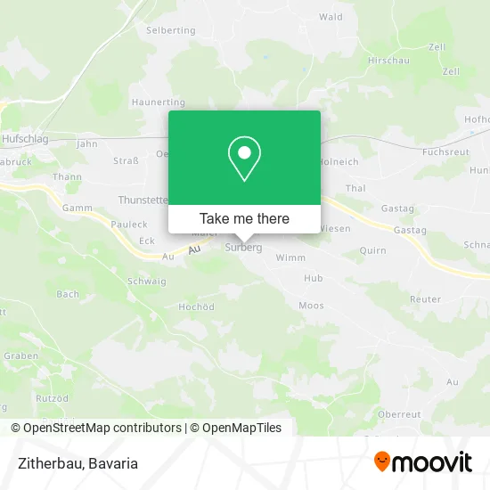Карта Zitherbau