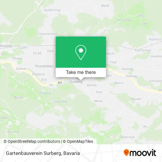 Карта Gartenbauverein Surberg