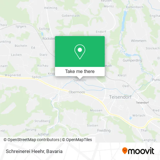 Карта Schreinerei Heehr