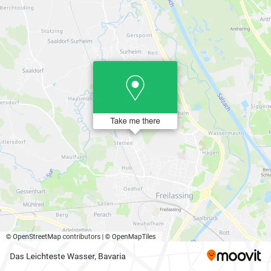 Карта Das Leichteste Wasser