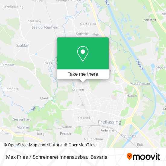 Max Fries / Schreinerei-Innenausbau map