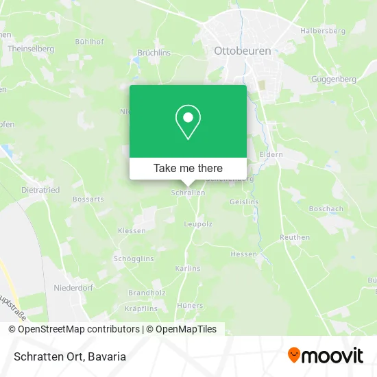 Карта Schratten Ort