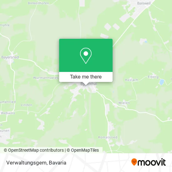 Карта Verwaltungsgem