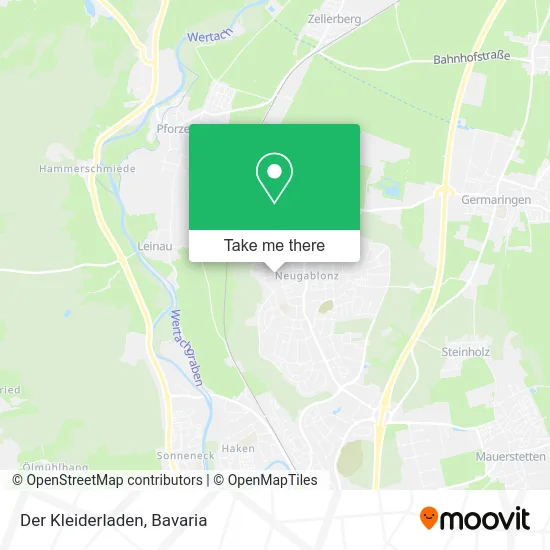 Карта Der Kleiderladen