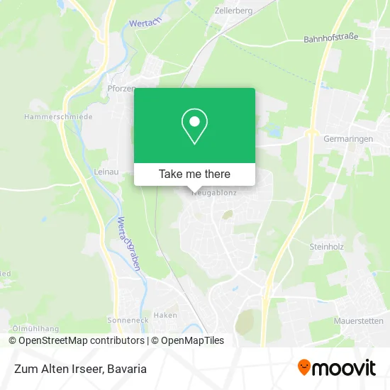 Карта Zum Alten Irseer