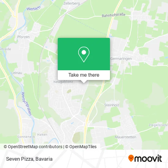 Карта Seven Pizza