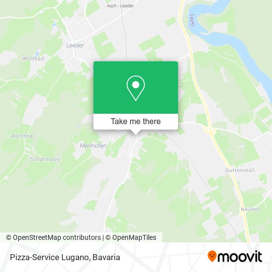 Карта Pizza-Service Lugano