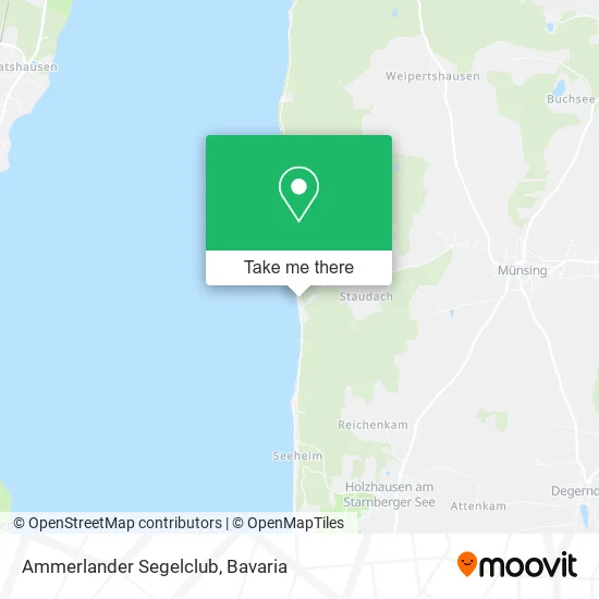 Карта Ammerlander Segelclub