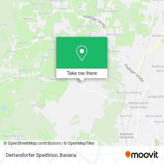 Dettendorfer Spedition map