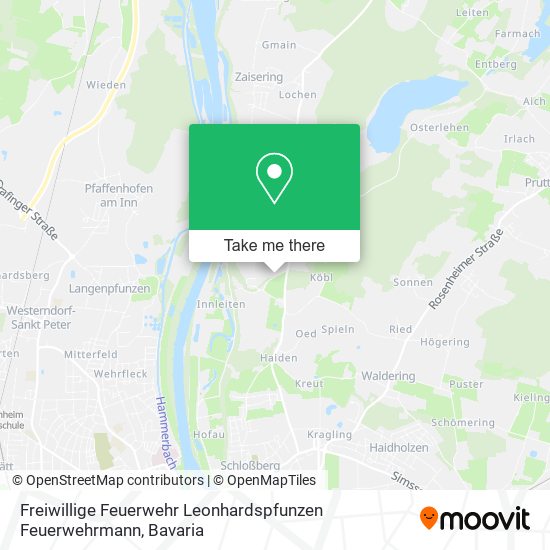 Freiwillige Feuerwehr Leonhardspfunzen Feuerwehrmann map