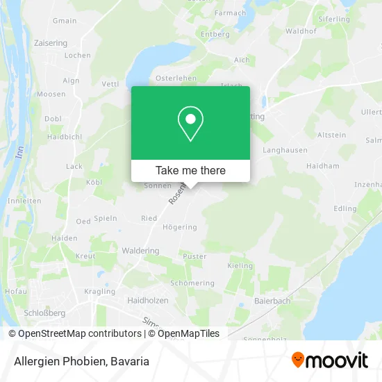 Карта Allergien Phobien