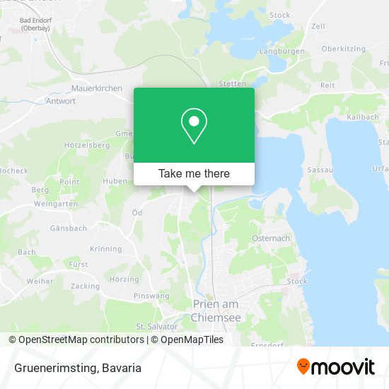 Карта Gruenerimsting