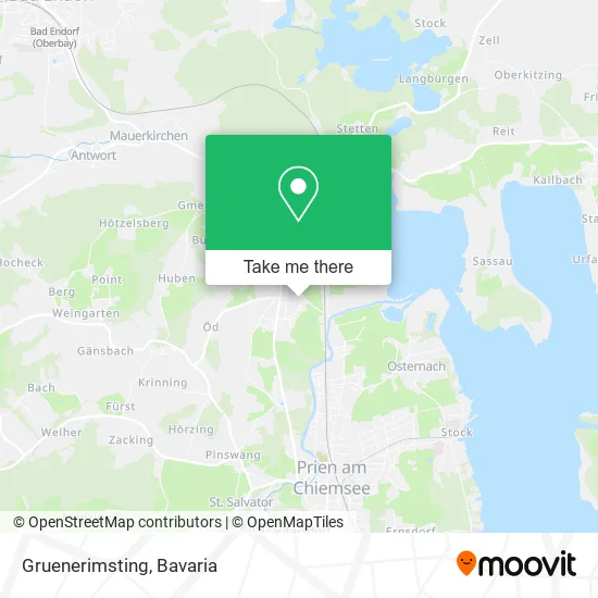 Карта Gruenerimsting