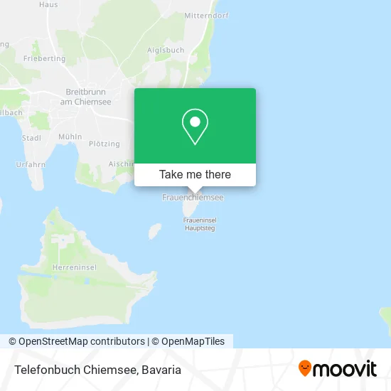 Telefonbuch Chiemsee map