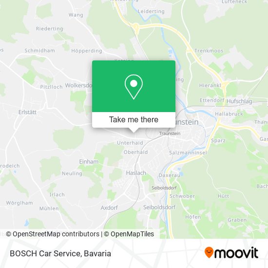 BOSCH Car Service map