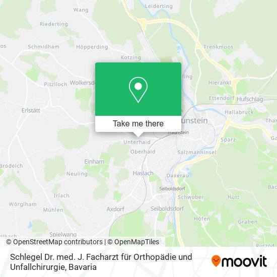 Schlegel Dr. med. J. Facharzt für Orthopädie und Unfallchirurgie map