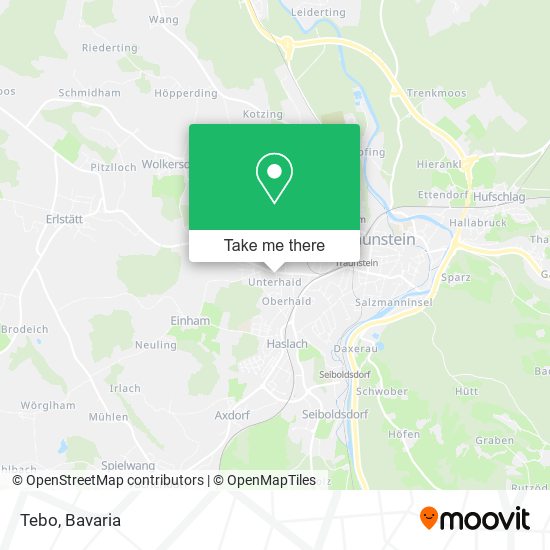 Карта Tebo