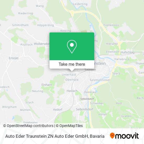 Auto Eder Traunstein ZN Auto Eder GmbH map