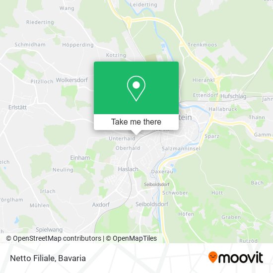 Карта Netto Filiale