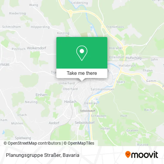 Planungsgruppe Straßer map