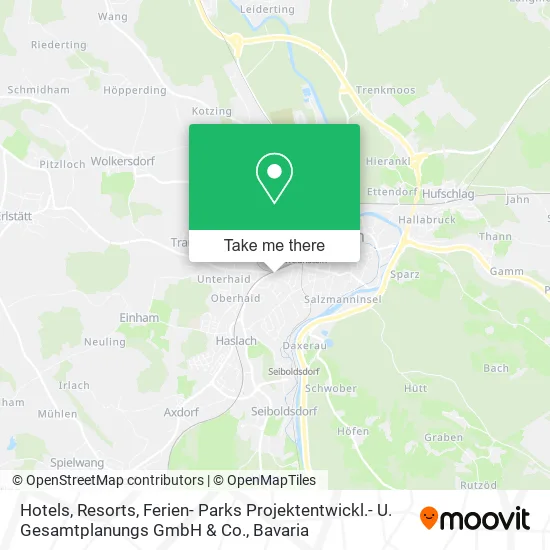 Hotels, Resorts, Ferien- Parks Projektentwickl.- U. Gesamtplanungs GmbH & Co. map