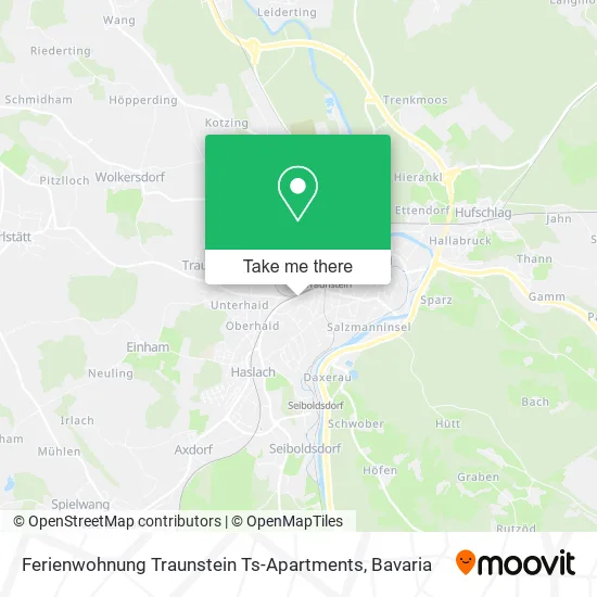 Ferienwohnung Traunstein Ts-Apartments map