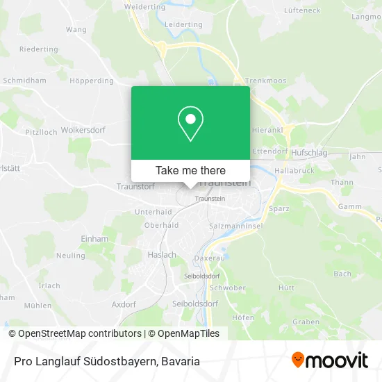 Карта Pro Langlauf Südostbayern