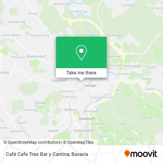 Café Cafe Tres Bar y Cantina map