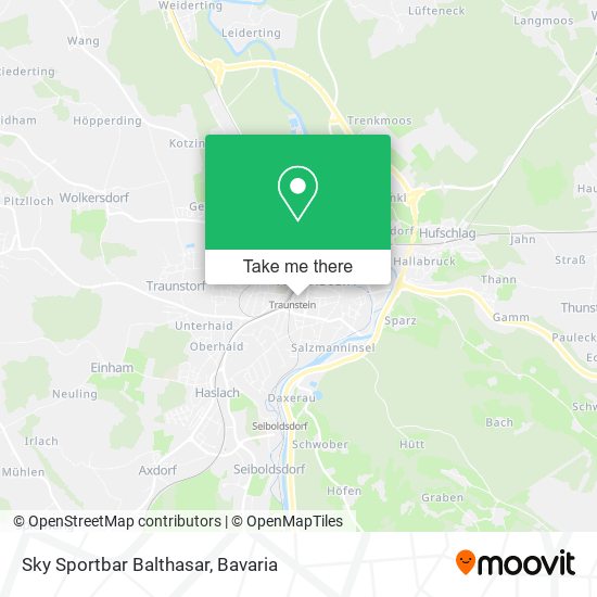 Sky Sportbar Balthasar map