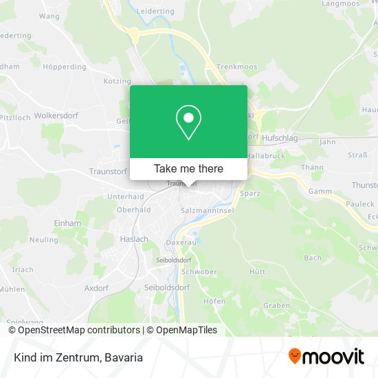 Карта Kind im Zentrum