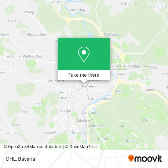 Карта DHL