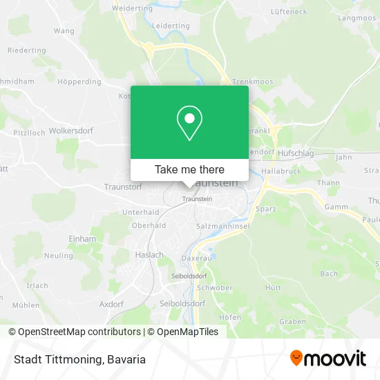 Карта Stadt Tittmoning