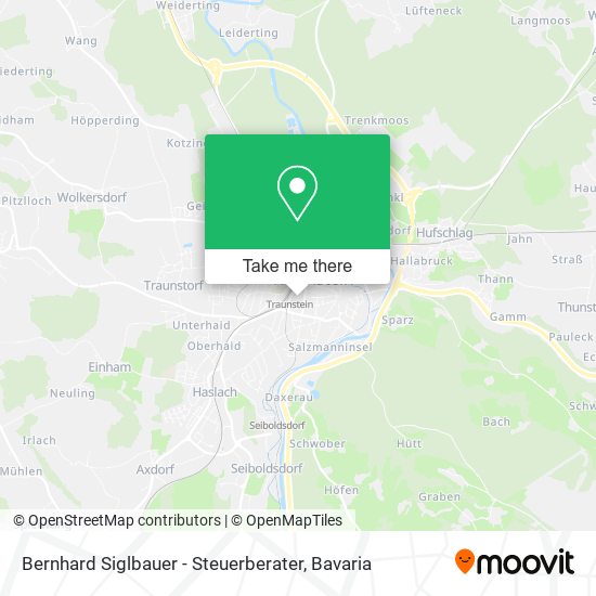 Bernhard Siglbauer - Steuerberater map
