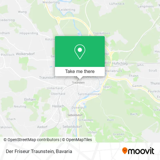 Карта Der Friseur Traunstein