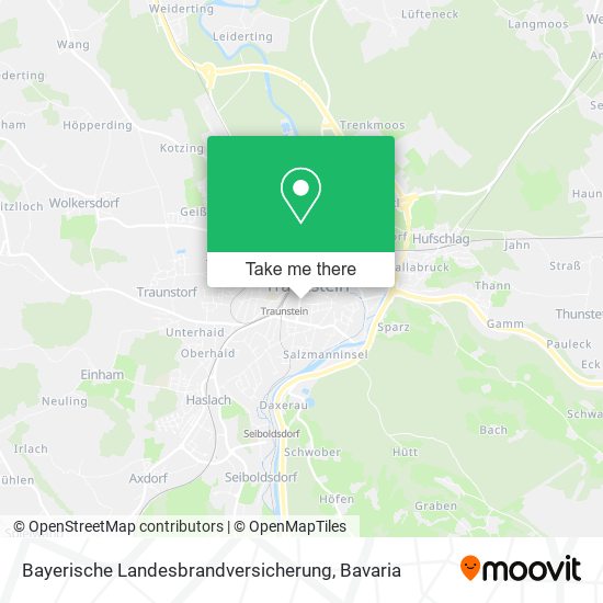 Bayerische Landesbrandversicherung map