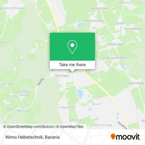 Карта Wimo Hebetechnik