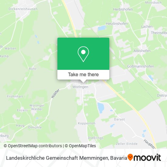 Landeskirchliche Gemeinschaft Memmingen map