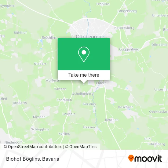 Карта Biohof Böglins