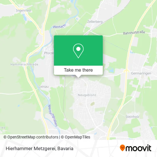 Карта Hierhammer Metzgerei