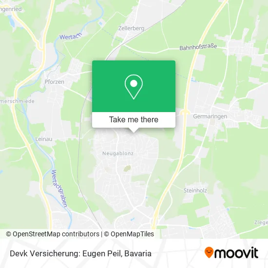 Карта Devk Versicherung: Eugen Peil