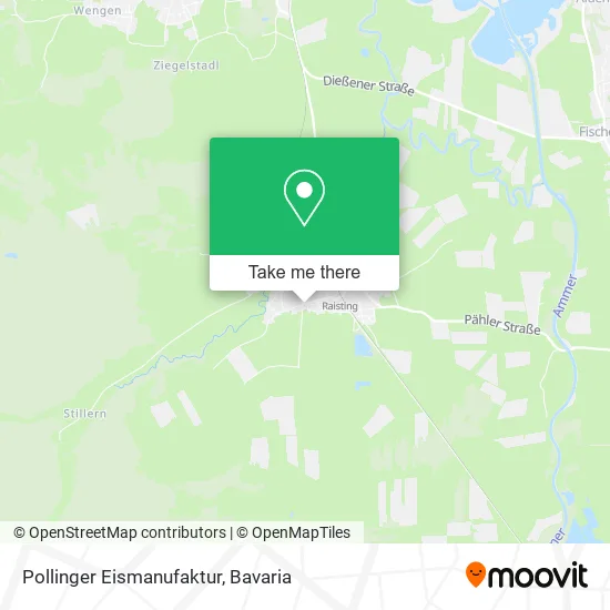 Карта Pollinger Eismanufaktur