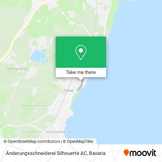 Änderungsschneiderei Silhouette AC map