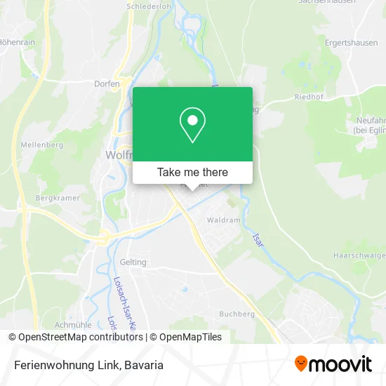 Карта Ferienwohnung Link