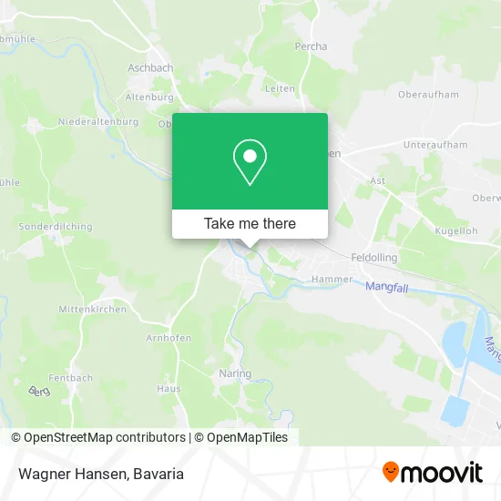 Карта Wagner Hansen