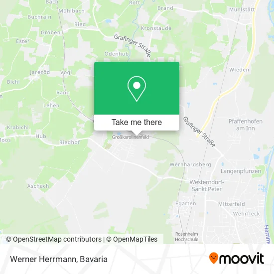 Карта Werner Herrmann