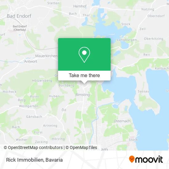 Карта Rick Immobilien
