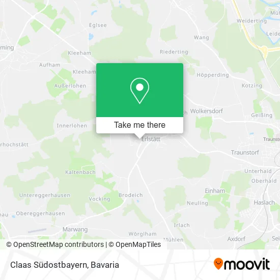 Карта Claas Südostbayern