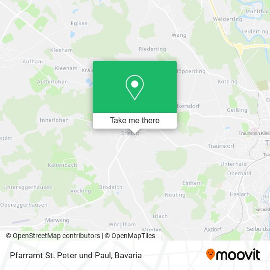 Pfarramt St. Peter und Paul map